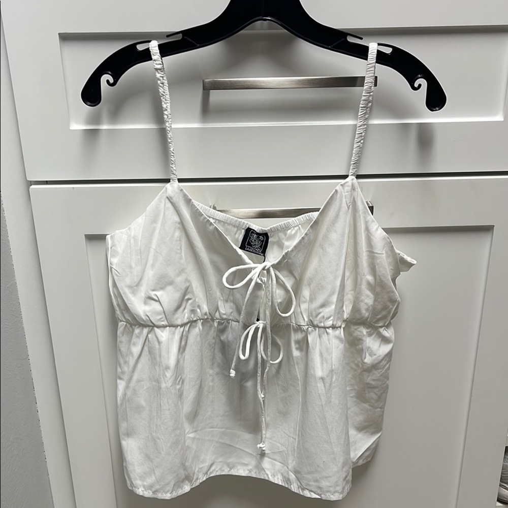 White Spaghetti Strap Top